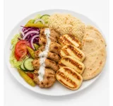 CHICKEN SHISH & HALLOUMI